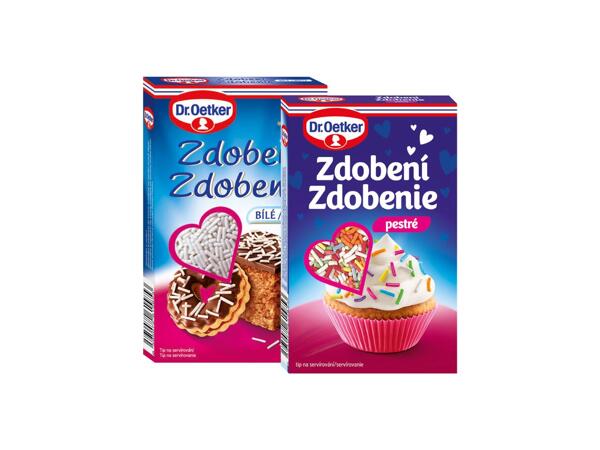 DR. OETKER ZDOBENÍ / VÁNOČNÍ ZDOBENÍ