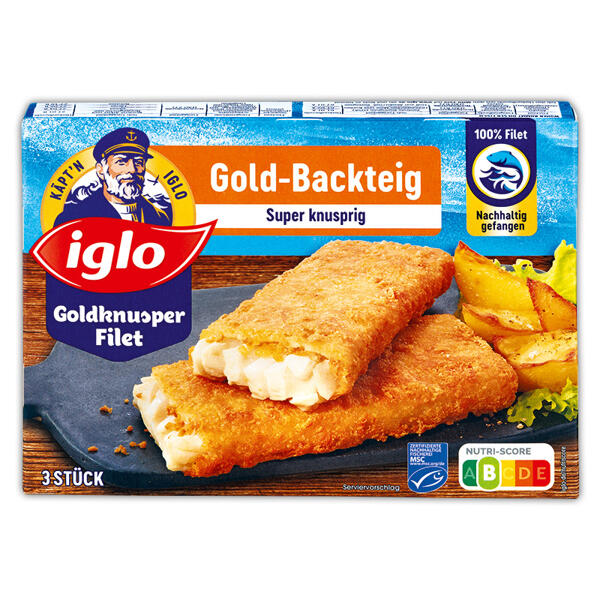 Goldknusper Filet
