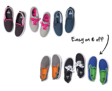 L&D Girls' or Boys' Canvas Shoes