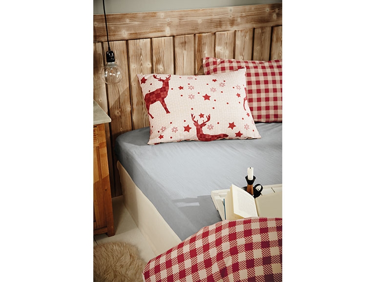 MERADISO Flannelette Fitted Sheet