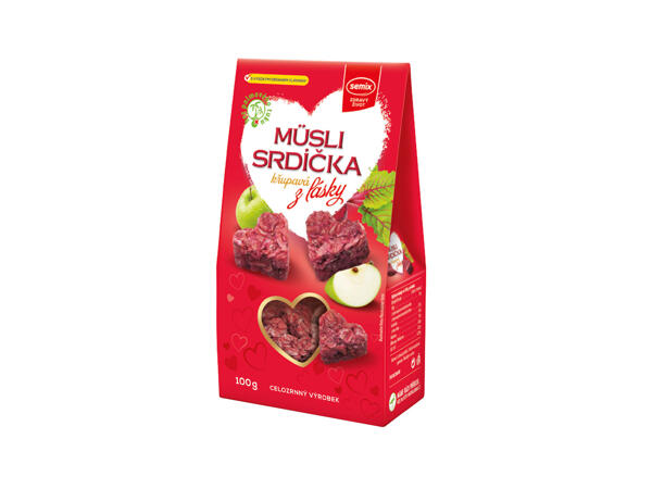 MÜSLI SRDÍČKA Z LÁSKY