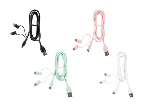 Câble de charge et synchronisation 3-en-1