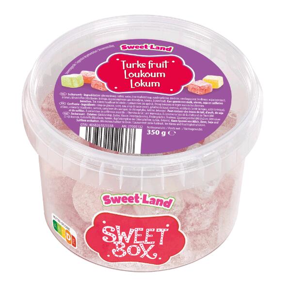 SWEETLAND(R) 				Turks fruit of Toppie frutti's
