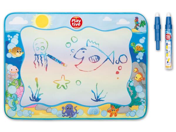 Malmatte mit Wasserstift