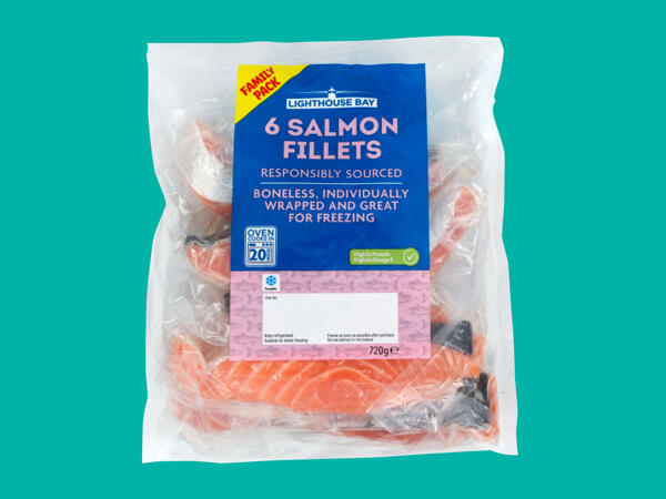 Lighthouse Bay 6 Salmon Fillets