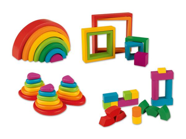 Playtive Holz-Regenbogen Montessori