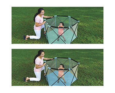 little journey pop up playpen