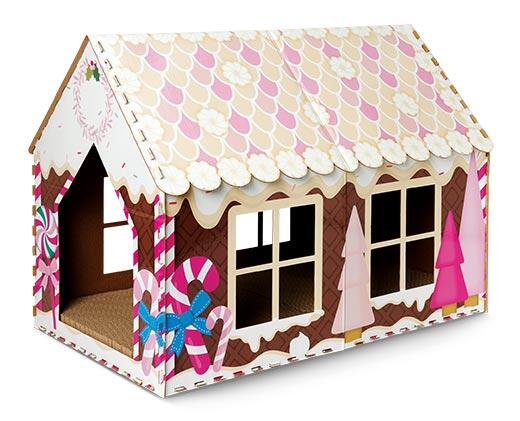 Heart to Tail 
 Holiday Cat Scratching Playhouse