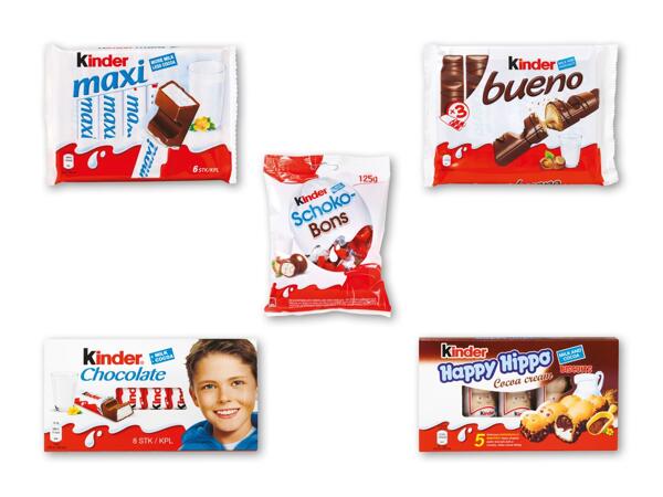 KINDER Chokolade