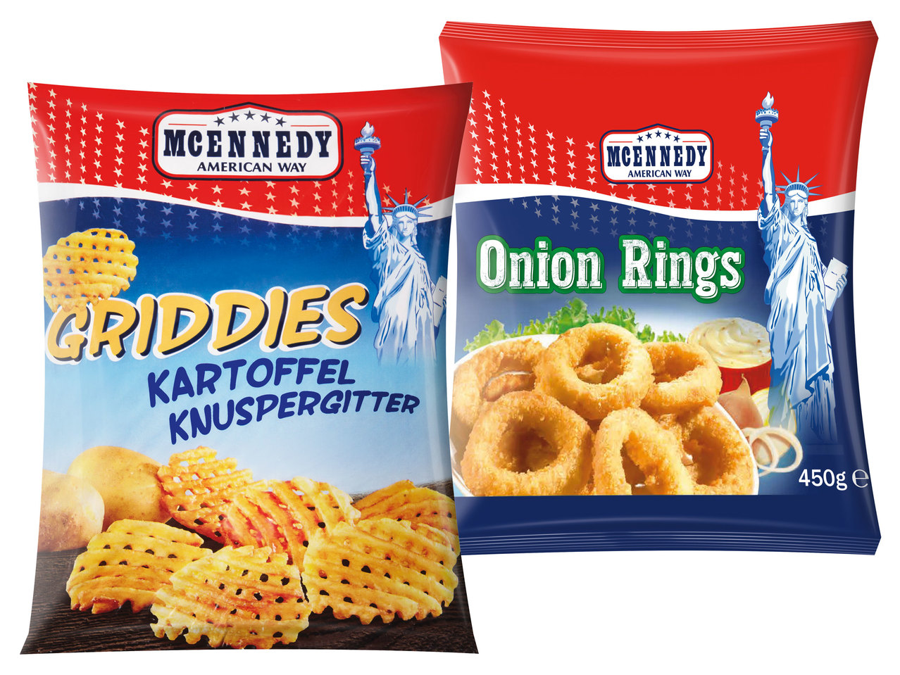 MCENNEDY Griddies oder Onion Rings