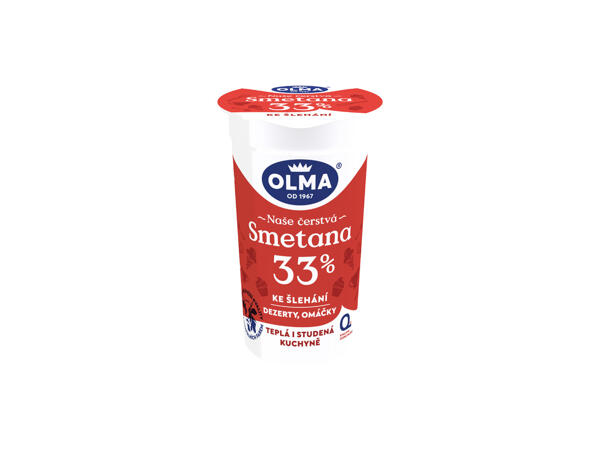 SMETANA KE ŠLEHÁNÍ