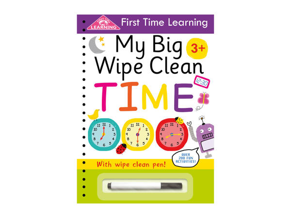 Igloobooks Wipe-Clean Book With Pen