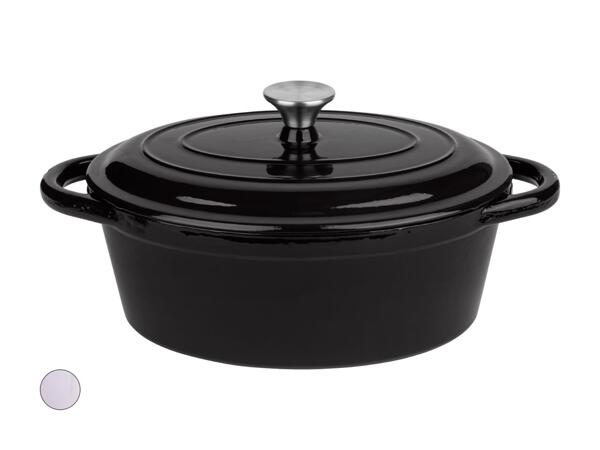 Cocotte en fonte laquée