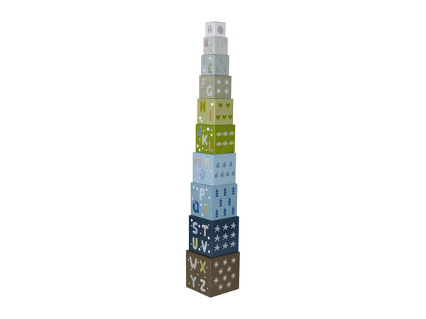 Playtive Stacking Tower - 10 Piece Set