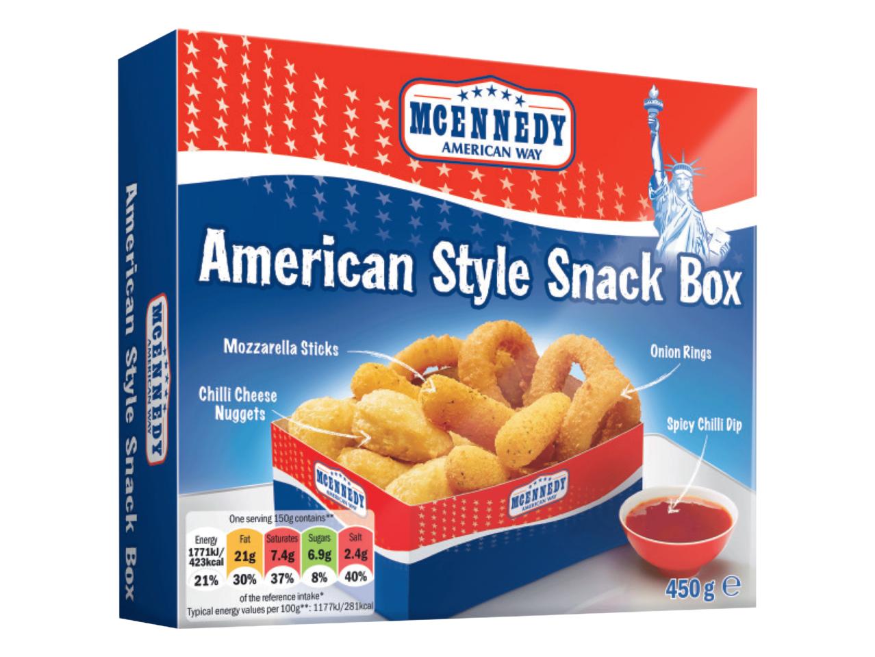 American Style Snack Box