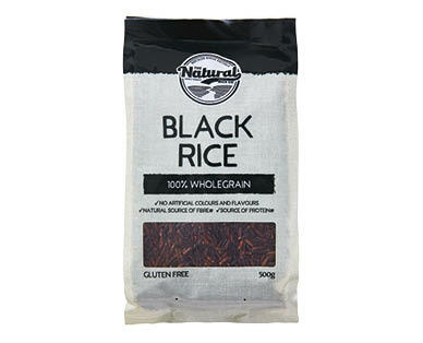The Natural Rice Co Black Rice 500g