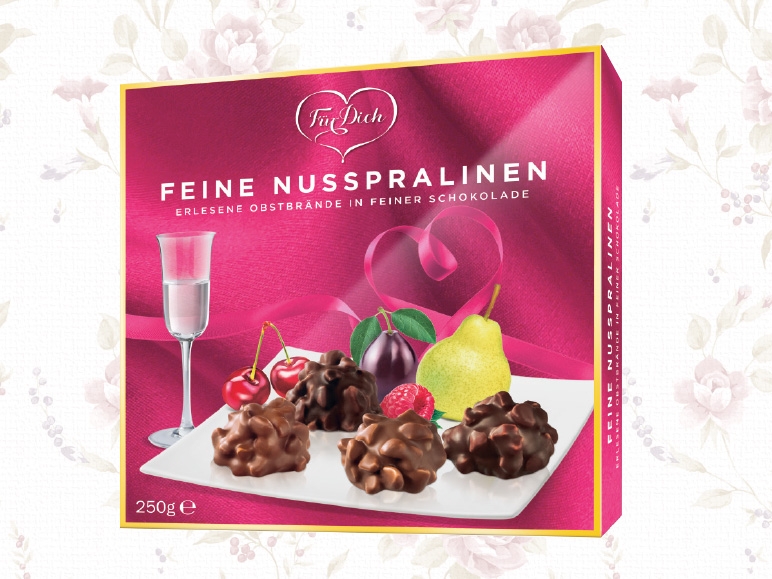 Cioccolatini alla nocciola e al liquore