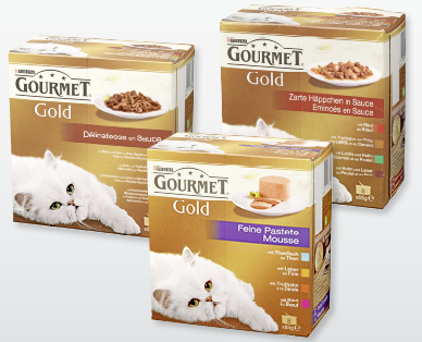GOURMET GOLD Katzenfutter