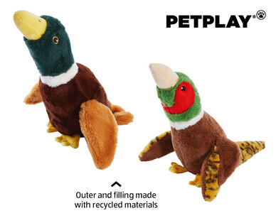 Honking Game Bird Plush Dog Toy