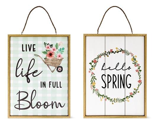 Huntington Home
Spring Reversible Wall Sign