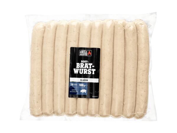 Rostbratwurst 10er