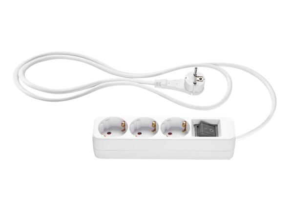 3 Socket Extension Lead with Switch