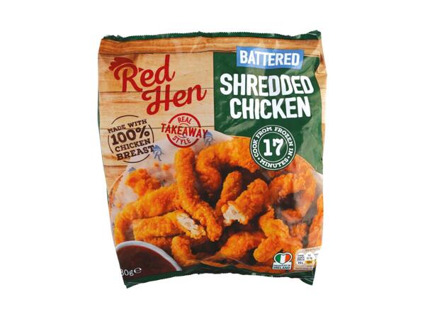 Battered Shredded Chicken