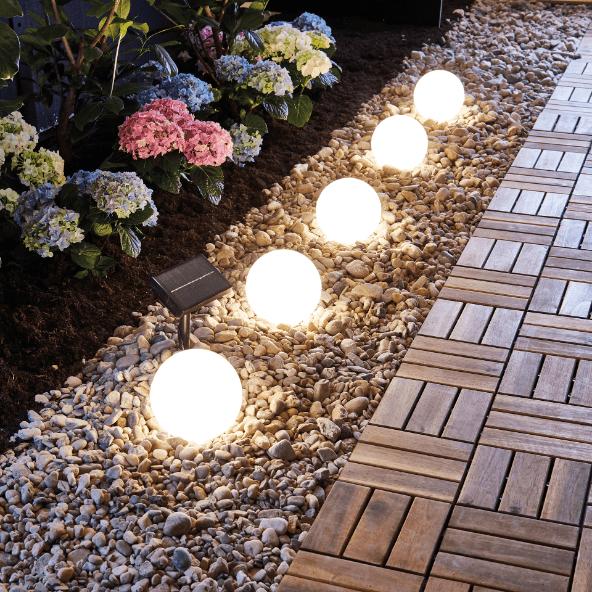 Ledtuinverlichting, 5 st.