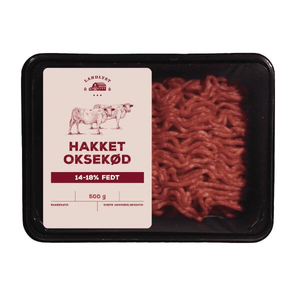 Hakket oksekød