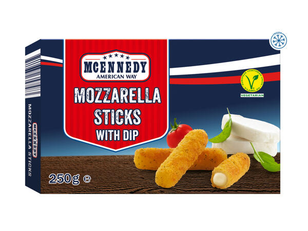 Mcennedy Mozzarella Sticks with Dip