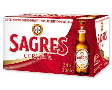 Bière portugaise SAGRES