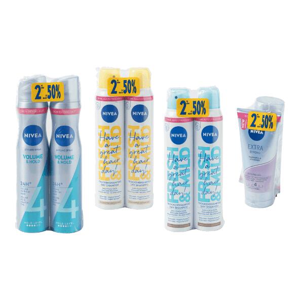 NIVEA(R) 				Haarstyling, 2 St.