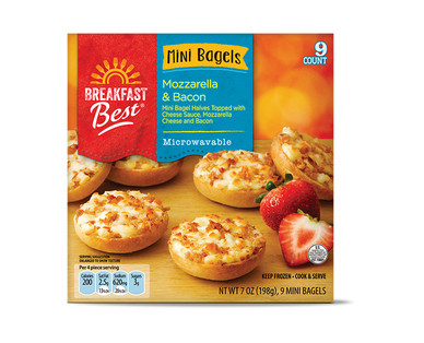 Breakfast Best Mini Breakfast Bagels