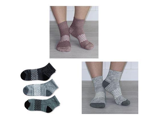 Crane 
 Men's or Ladies' Athletic Socks 3-Pack