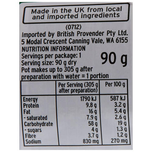Chicken & Mushroom Flavoured Pot Noodle 90g