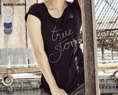 BLUE MOTION BY HALLE BERRY T-shirt