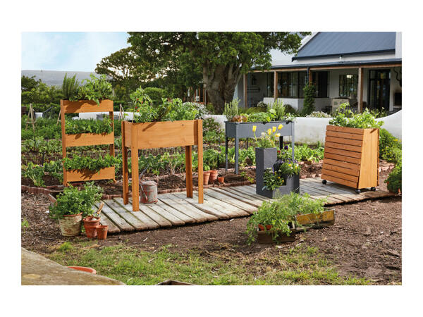 Parkside Raised Planter on Wheels