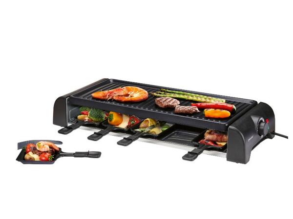 Raclette gril pro 10 osob SRGM 1500 B2