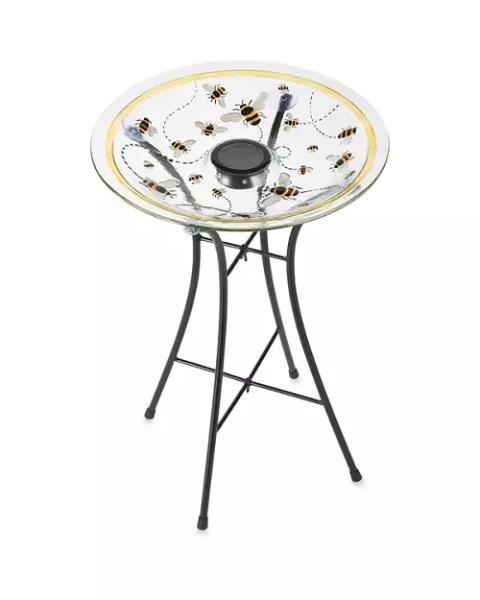 Solar Bird Bath