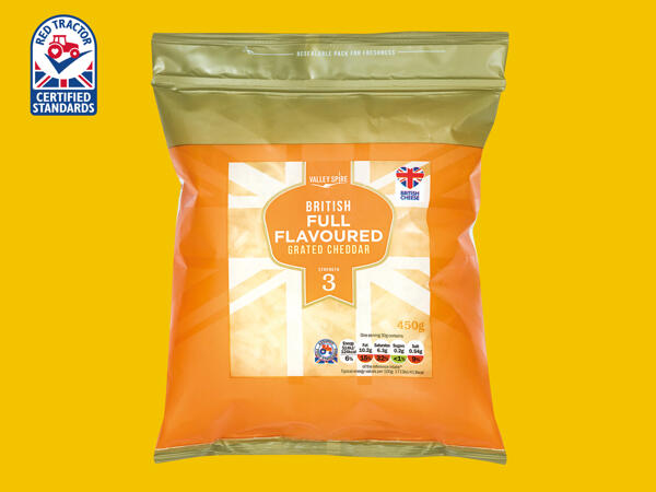 Valley Spire British Grated Cheddar