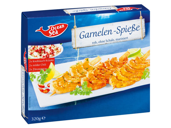 OCEAN SEA ASC Garnelen-Spieße 3er