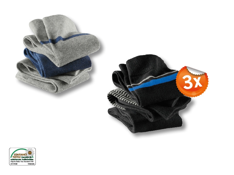 Chaussettes, 3 paires