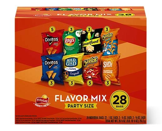 Frito Lay 
 Flavor Mix Variety Pack 28-Count