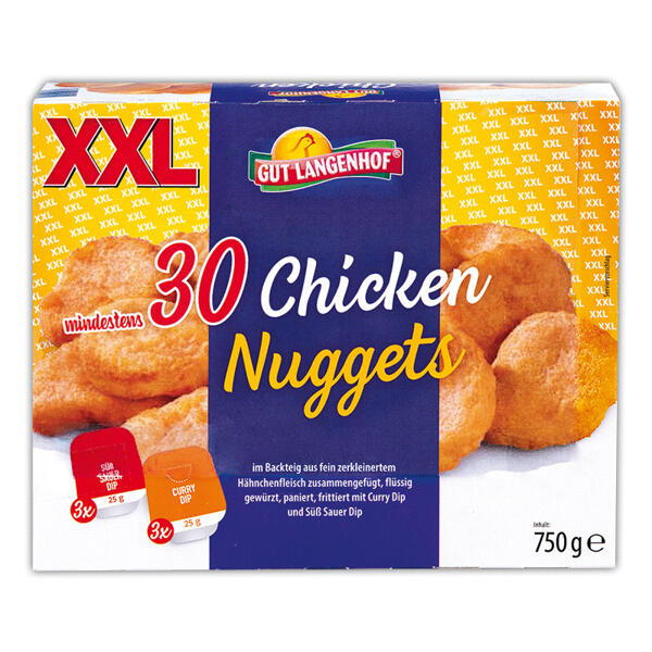 Chicken Nuggets in der Box XXL