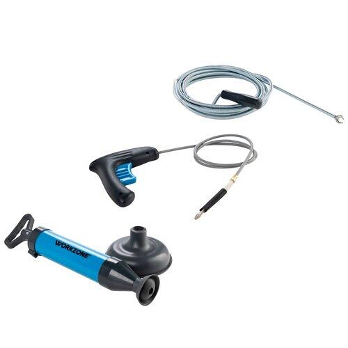 WORKZONE Assortiment pour le nettoyage des canalisations