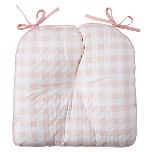 16" X 17" Reversible Chair Pad - Gingham