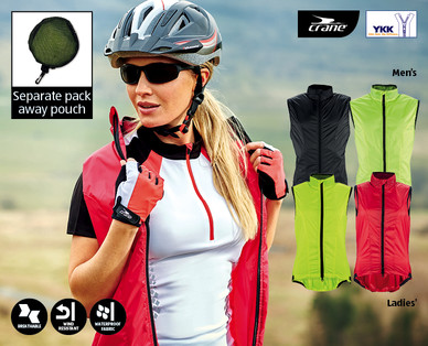 Men's/Ladies' Ultra Light Cycling Gilet
