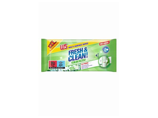 W5 XXL Multi Surface Wet Wipes