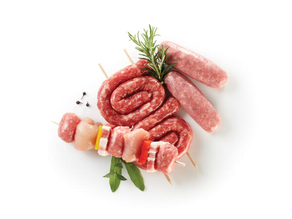 Mixed Pork and Chicken Grill
