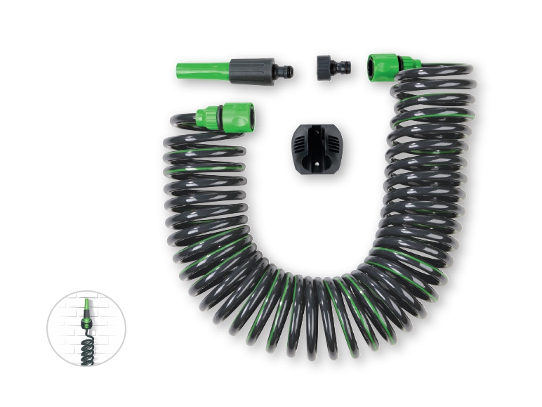 FLORABEST Coil Garden Hose Set